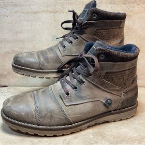 Men's Rugged Leather Boots